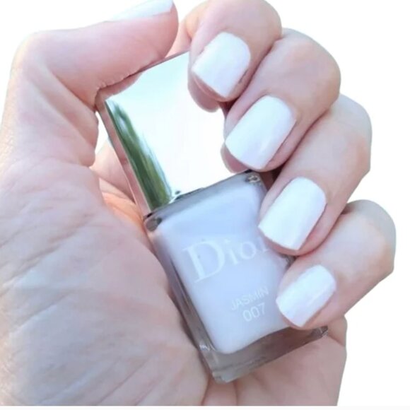 Dior Vernis White Nail Polish Jasmin 007 NWOT - Picture 2 of 2